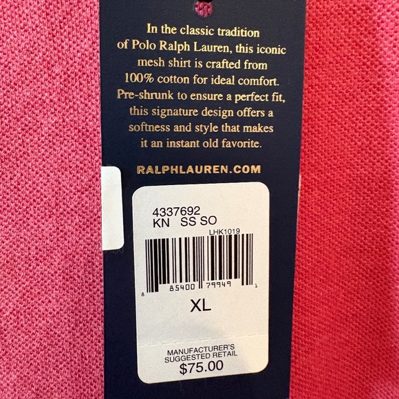 Polo by Ralph Lauren Men's Polo Shirt - Picture 5 of 6